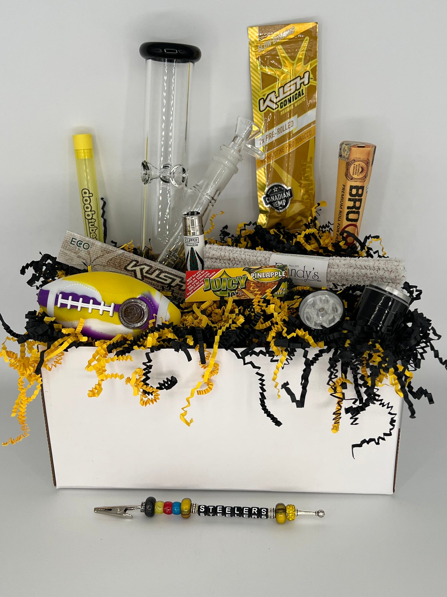 NFL Football AFC North Division Smoke Toke Box