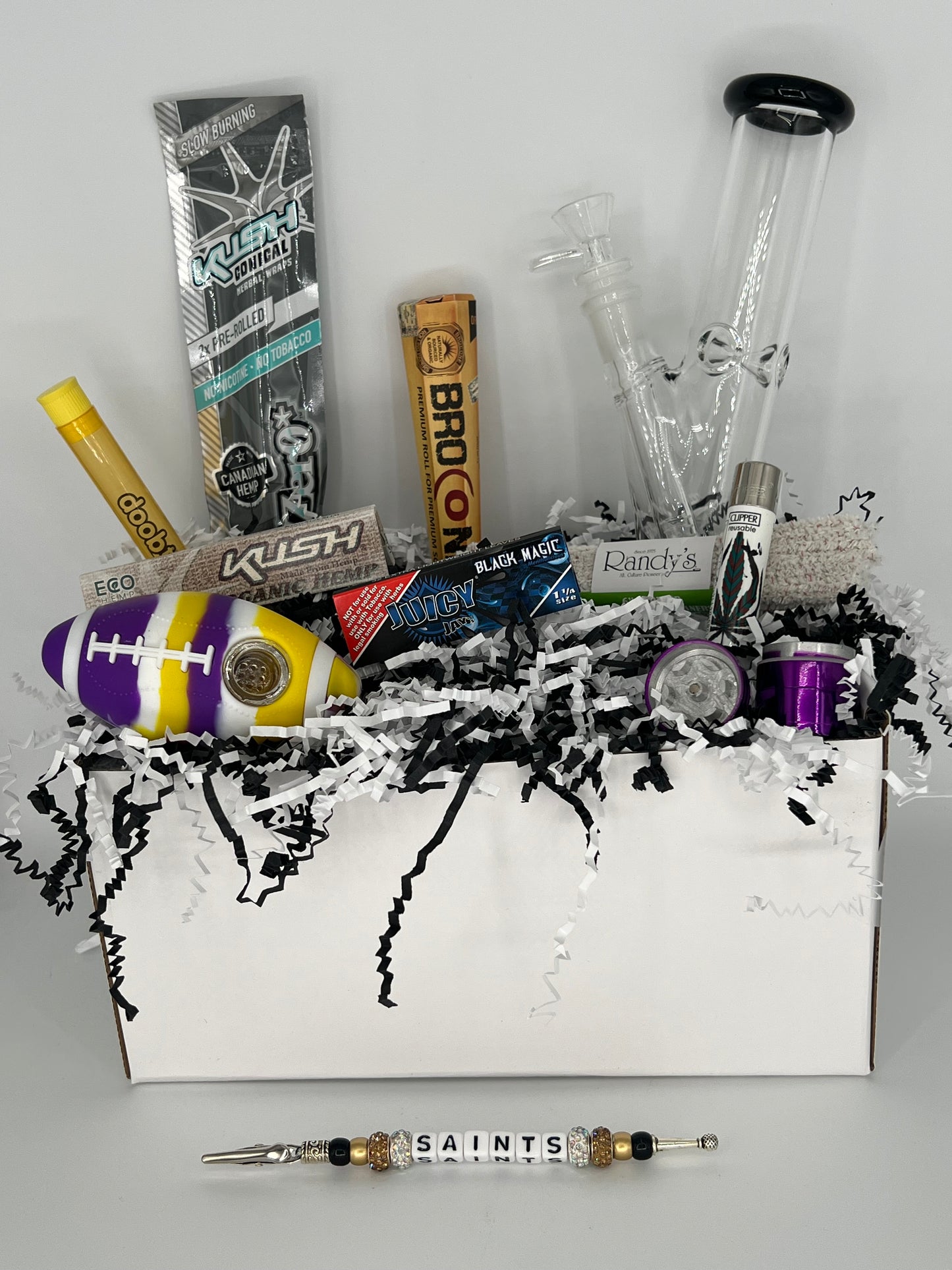 NFL Football NFC South Division Smoke Toke Box