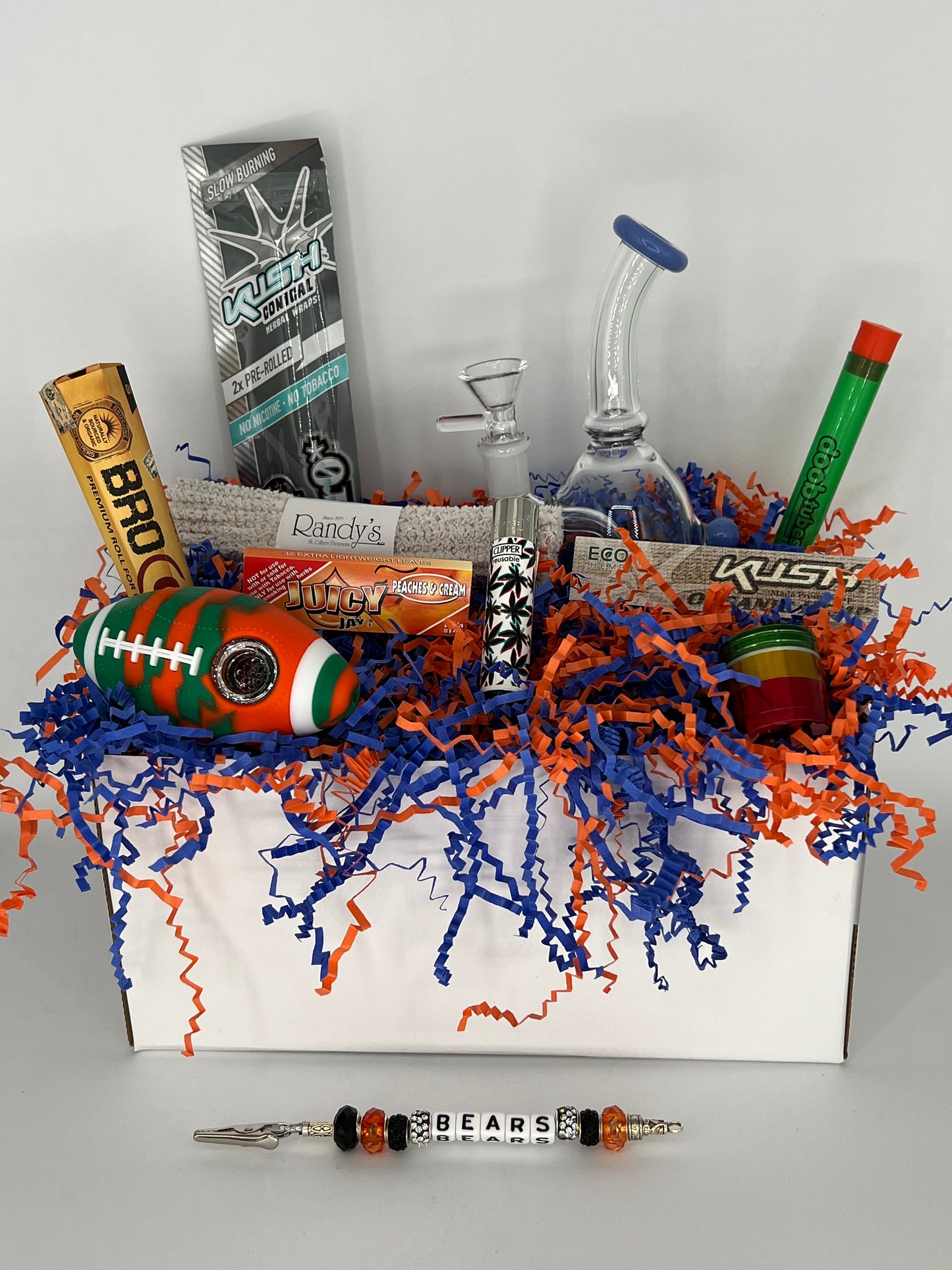 NFL Football NFC North Division Smoke Toke Box