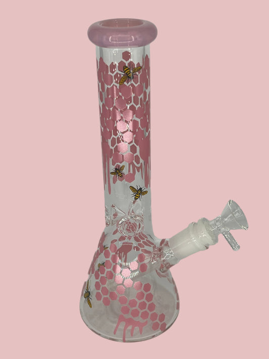 10-Inch Honeycomb Beaker Bong