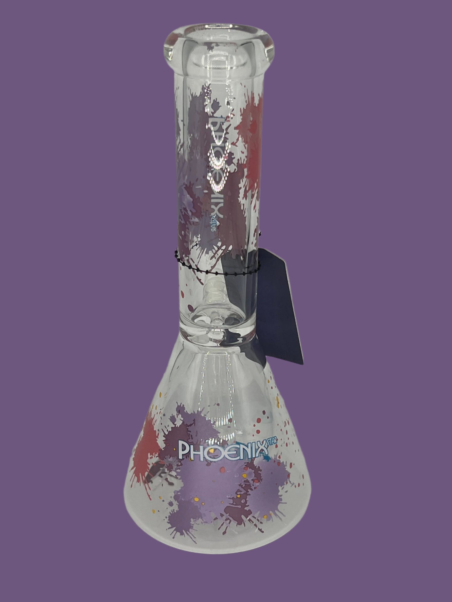 Phoenix Star 10" Splash Color Beaker Bong