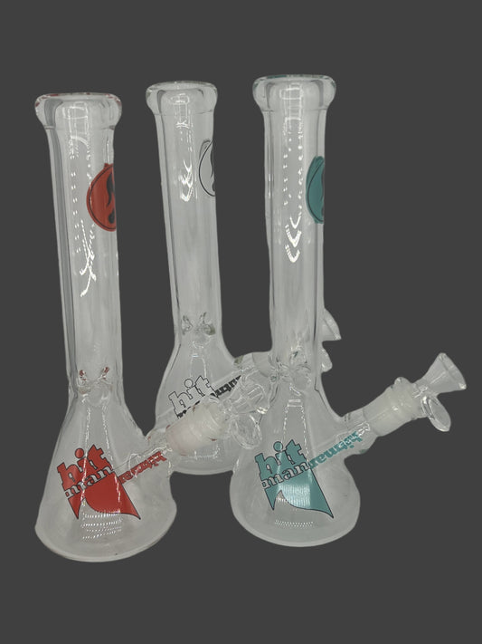 10" Hitman Glass Basic Beaker Bong