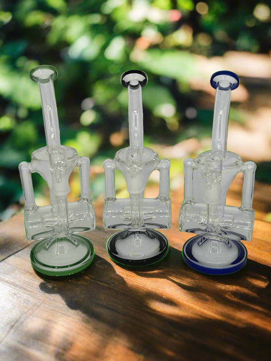 9" Barrel Blaster Glass Recycler Dab Rig
