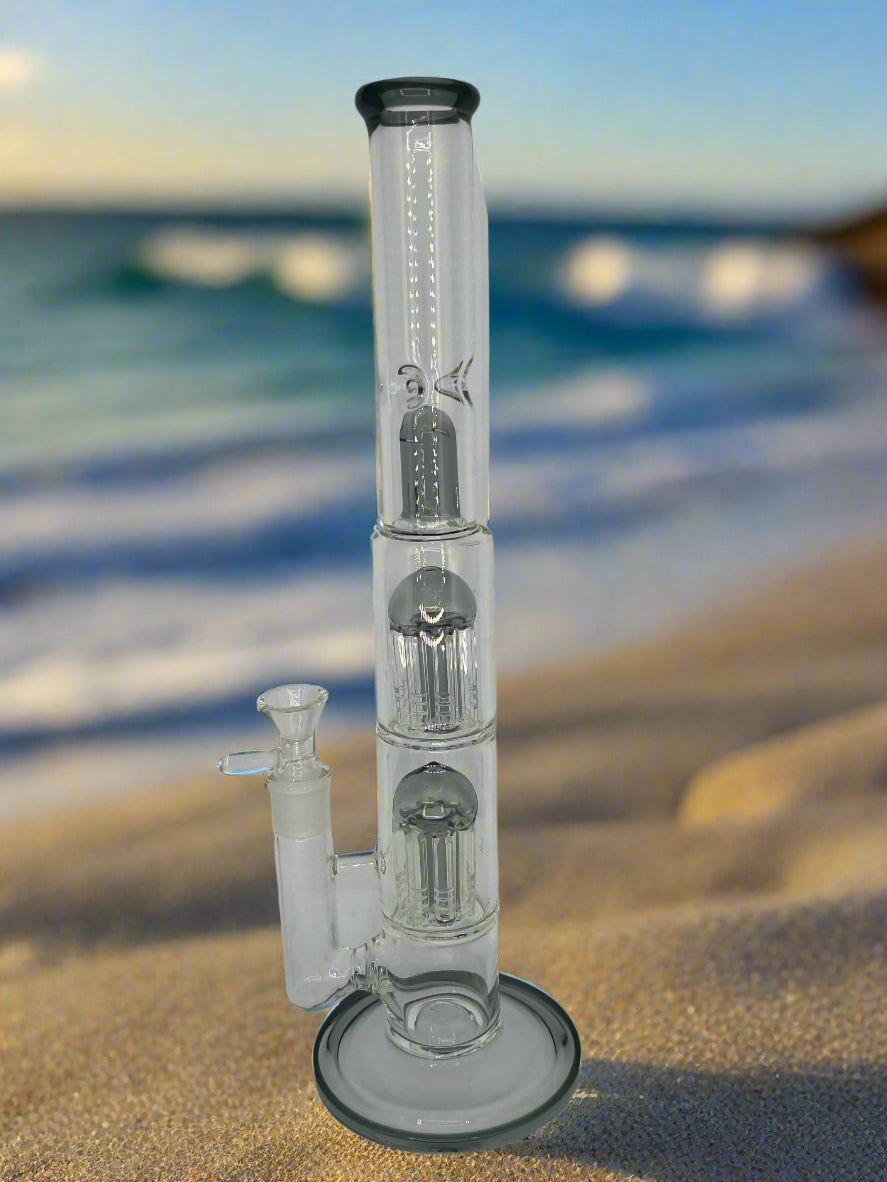 16" Double 8-Arm Tree Perc Bong